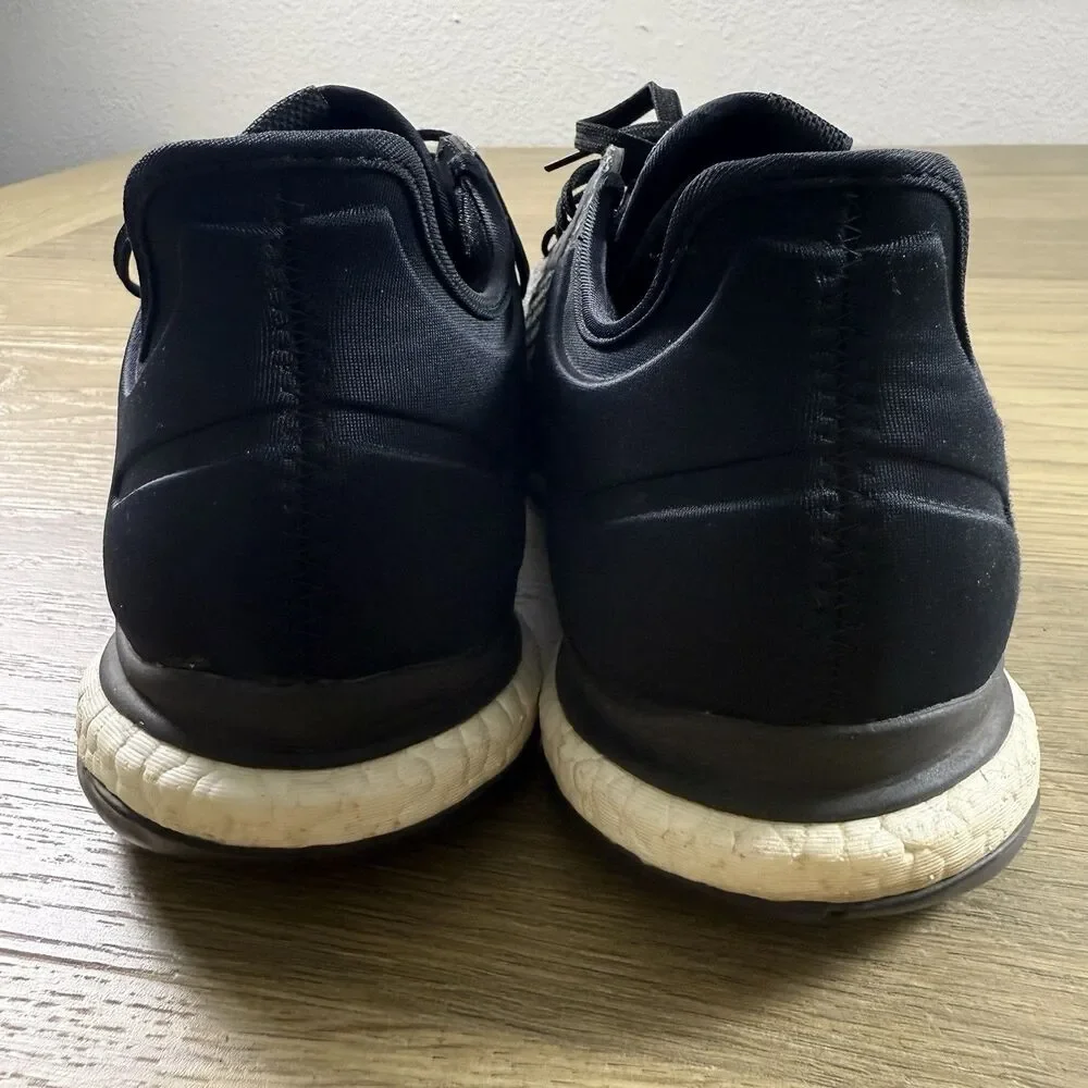 Adidas Shoes Women 11 Crazy Flight X2 Volleyball Black Silver Knit Boost